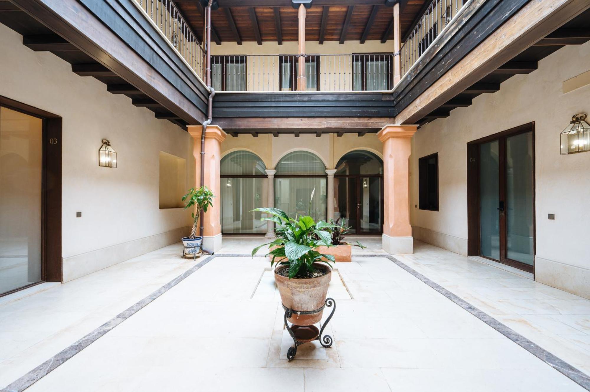 Apartamentos La Vistosona إشبيلية المظهر الخارجي الصورة