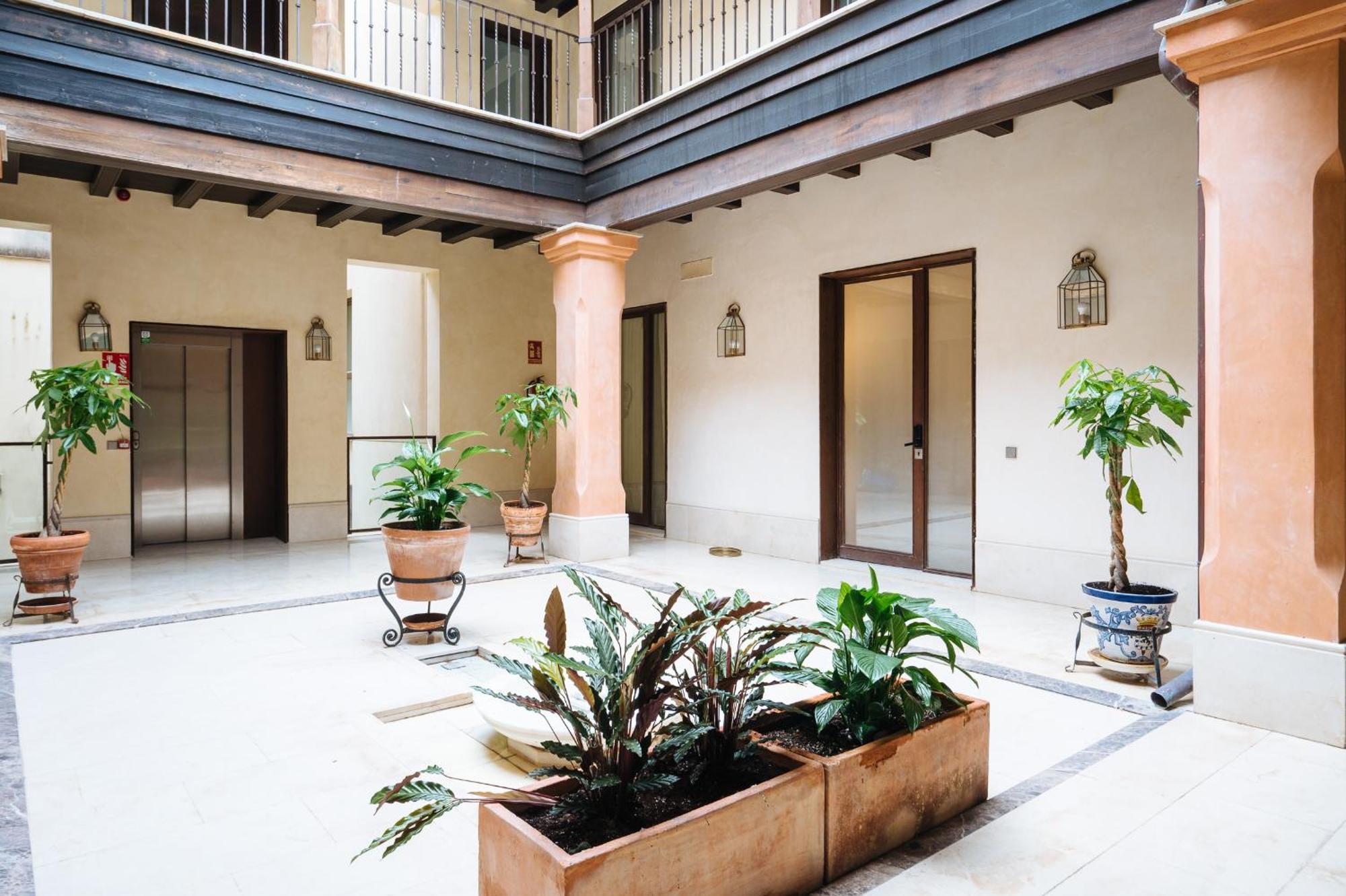 Apartamentos La Vistosona إشبيلية المظهر الخارجي الصورة