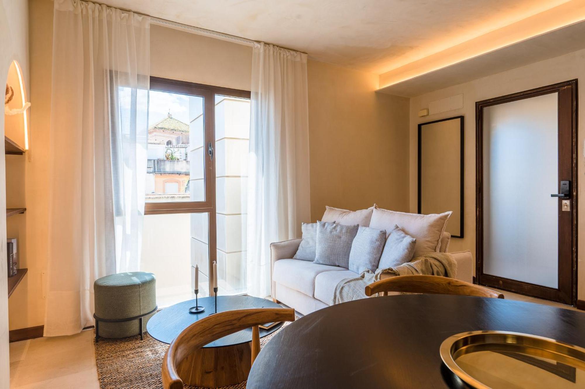 Apartamentos La Vistosona إشبيلية المظهر الخارجي الصورة