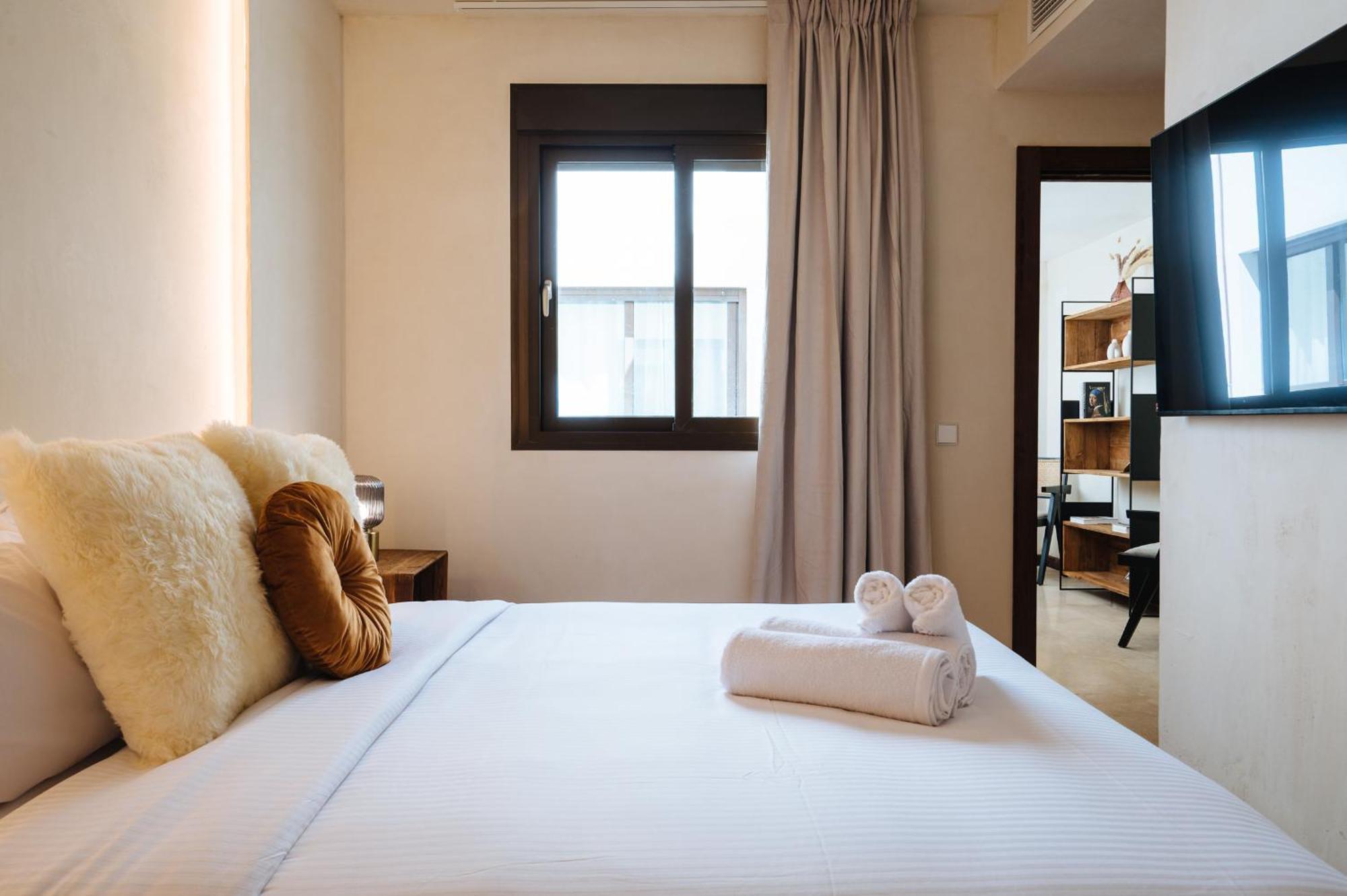 Apartamentos La Vistosona إشبيلية المظهر الخارجي الصورة