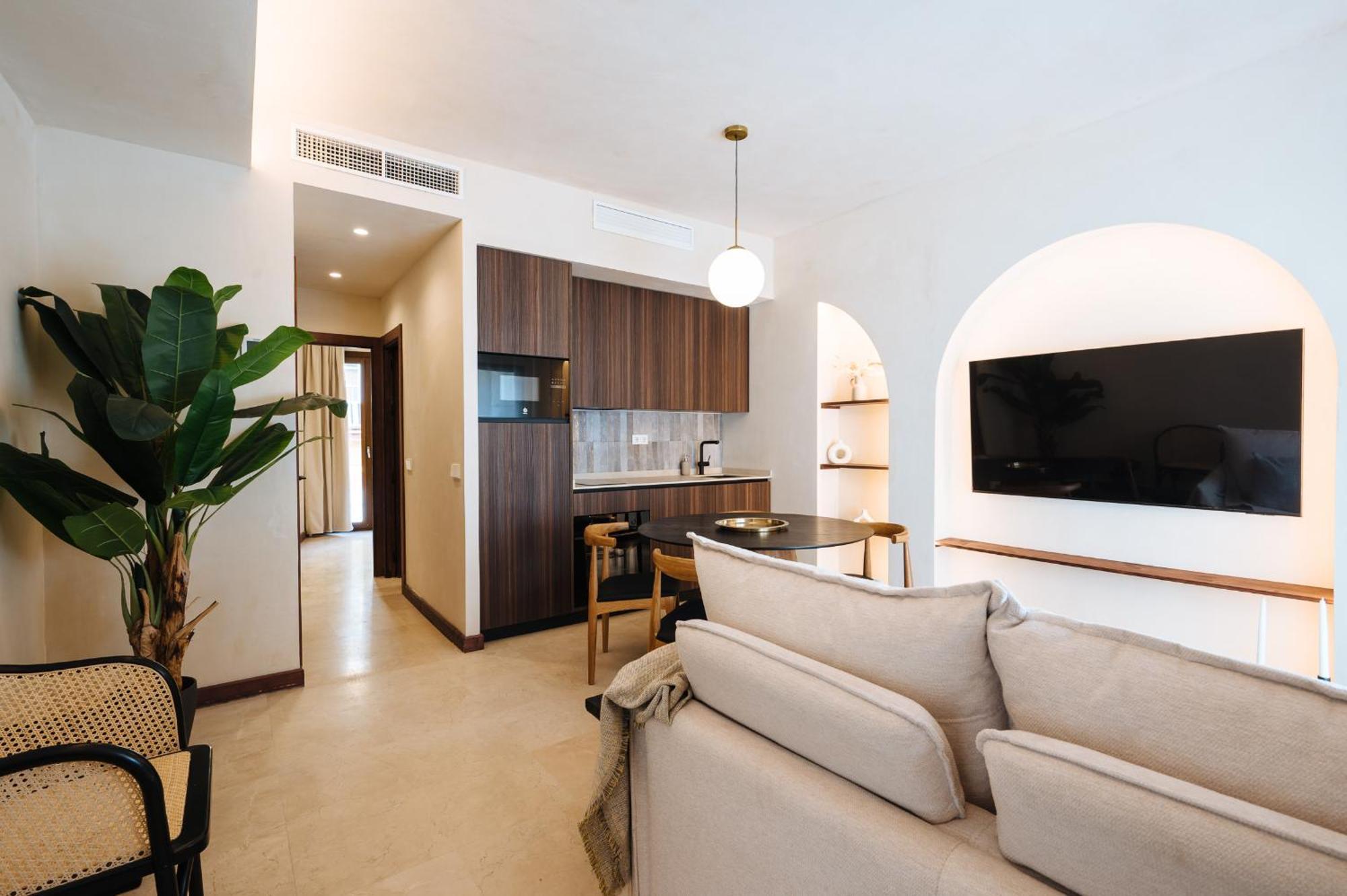 Apartamentos La Vistosona إشبيلية المظهر الخارجي الصورة